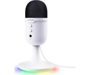 Micrófono Trust Gaming GXT 234W Yunix/ USB/ Blanco