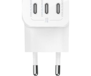Cargador belkin wcc002vfwh 67w 3x usb tipo c blanco