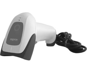 Lector de Código de Barras 2D-QR Approx appLS22WH/ USB