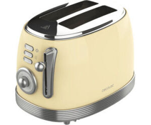 Tostador Vertical Cecotec Toast And Taste 800 Vintage Light Yellow
