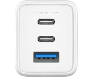 Eco Cargador Triple 65w Hune Huron Nieve