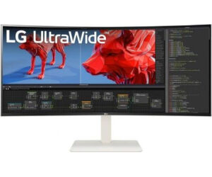 Monitor Profesional Ultrapanorámico Curvo LG UltraWide 38WR85QC-W 37.5"/ WQHD+/ Multimedia/ Blanco