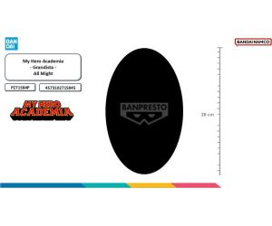 Figura banpresto my hero academia grandista all might