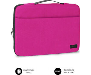 SUBBLIM Funda Ordenador Elegant Laptop Sleeve 15,6" Pink