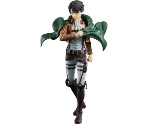 Figura banpresto shingeki no kyojin ataque a los titanes grandista levi 27cm