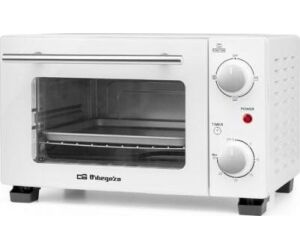 Horno de Sobremesa Orbegozo HO 975/ 800W/ Capacidad 10L/ Blanco