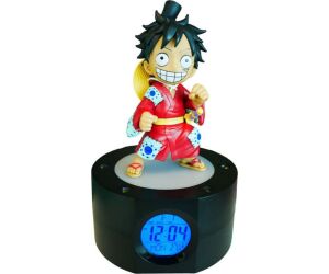Lampara reloj despertador one piece luffy