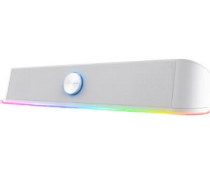 Barra de Sonido Trust Gaming GXT 619 Thorne/ 12W/ 2.0/ Blanca