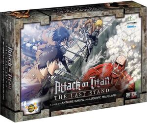 Juego de mesa attack on titan the last stand edad recomendada 14 años (ingles)
