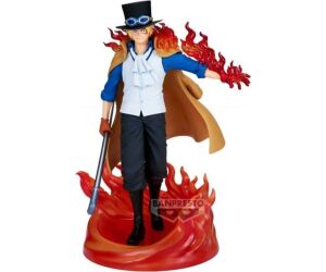 Figura banpresto one piece the shukko logia sabo special edition 17cm