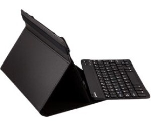 Funda universal gripcase silver ht para tablet 9 - 10 pulgadas + teclado bluetooth negro