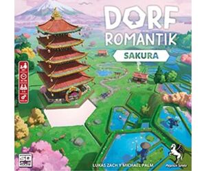 Juego de mesa dorfromantik sakura