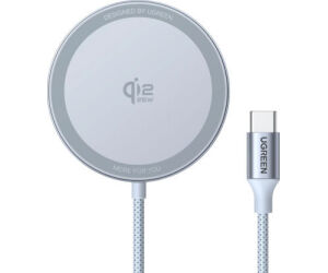 Ugreen MagFlow Smartphone Gris USB Cargador inalámbrico Auto