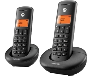 MOTOROLA E202 Telefono DECT Call Blocking Duo