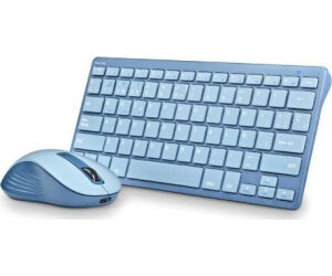 Teclado + Raton Wireless Fantasy Kit Azul Ngs