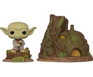 Funko pop deluxe star wars empire strikes back cabaña de yoda 40th aniversario 46765