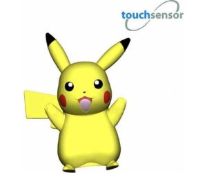 Lampara led teknofun madcow entertainment pokemon pikachu happy 25 cm touch sensor