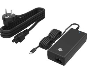 Cargador universal de portatil conceptronic 100w gan usb - c pd 3.0