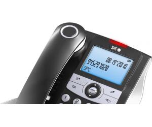 SPC 3804N Telefono ELEGANCE ID 70M ML ID LCD Negro