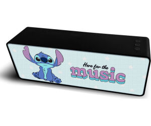 Altavoz ert group bt stereo 2.1 portatil inalambrico 10w stitch disney azul