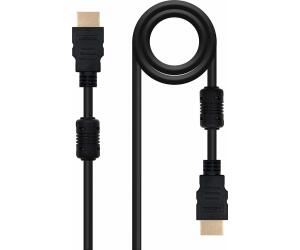 Cable de vídeo HDMI 1.4 4K-HDMI M/M 10m. Negro