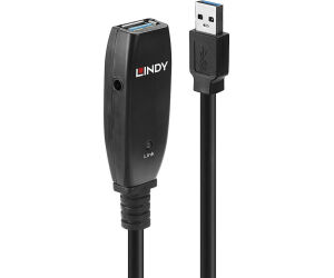 Lindy Cable Extensor Activo Usb 3.0 Slim, 15m
