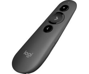 Mando wireless inalambrico logitech r500s para presentaciones -  bluetooth -  gris medio