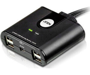 Aten Switch de perifÃ©ricos USB 2.0 de 2 x 2 puertos