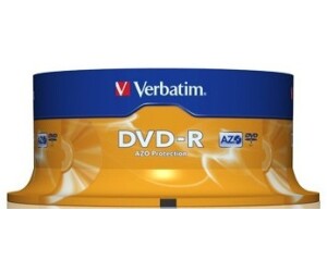 DVD-R 16x - 4.7GB - Tarrina 25