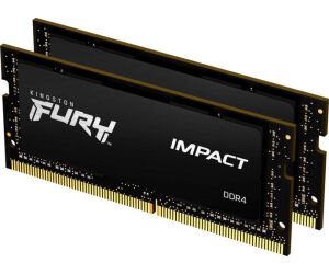 Ddr4 Sodimm Kingston 2x 8gb 3200 Fury Impact