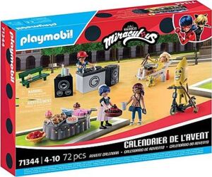 Playmobil calendario de adviento: miraculous pícnic en parís
