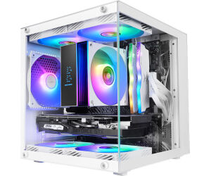 Caja Minitorre Microatx Mccube Blanco Mars Gaming