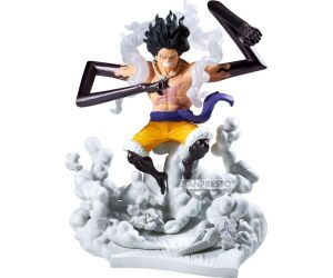 Figura banpresto one piece senkozekkei - monkey d.luffy gear4 -