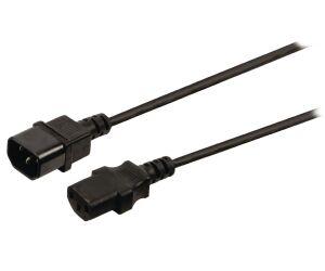 Cable de vdeo VGA-VGA con Ferrita M/M 3m. Negro