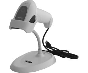 Lector Codigo Barras Laser Ls11aswh Con Peana Usb Blanco Approx