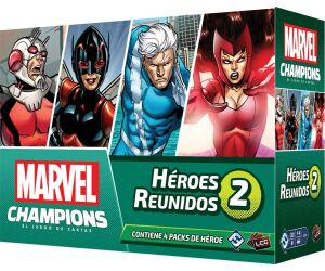 Juego de mesa heroes reunidos 2 edad recomendada 14 años