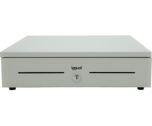 iggual Cajón portamonedas IRON-10W 38cm 4+6 blanco