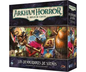 Juego de mesa arkham horror lcg los devoradores de sueños expansion investigacion edad recomendada 14 años
