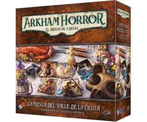 Juego de mesa arkham horror lcg la fiesta del valle de la cicuta expansion investigadores edad recomendada 14 años