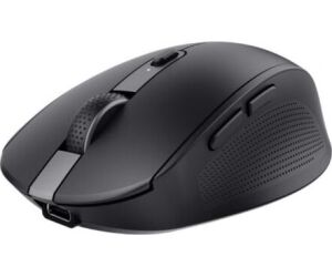 Raton Optico Wireless Multidispositivo Ozaa Negro Trust