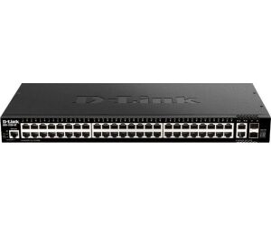 D-LINK SWITCH 52 PUERTOS 1Gbit + 2 10 Gbit ETH +2 10 Gbit SFP