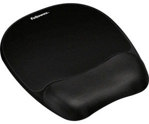 Fellowes Alfombrilla reposamuñecas Memory NEGRO