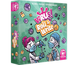Juego de mesa virus! roll & write