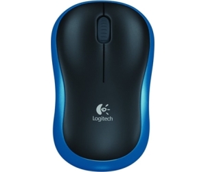 Ratón Inalámbrico Logitech M185/ Hasta 1000 DPI/ Azul