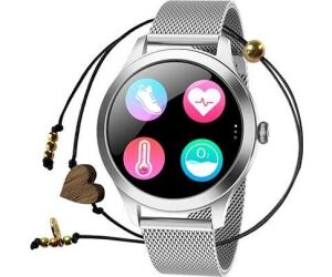 Smartwatch maxcom fw42 silver 1.09 pulgadas