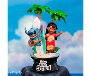 Figura abystyle disney lilo & stitch lilo & stitch con tabla de surf