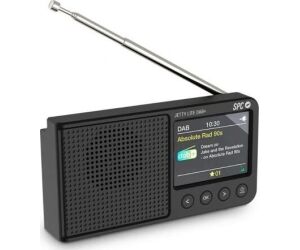 Radio Portátil SPC Jetty Lite Dab+/ Negra