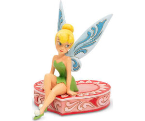 Figura enesco disney peter pan campanilla sentada