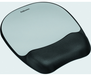 Alfombrilla Con ReposamuÃ‘ecas Raton M.foam Plata Fellowes 9175801