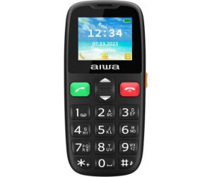 Teléfono Móvil Aiwa FPH-S100-4G para Personas Mayores/ Negro
